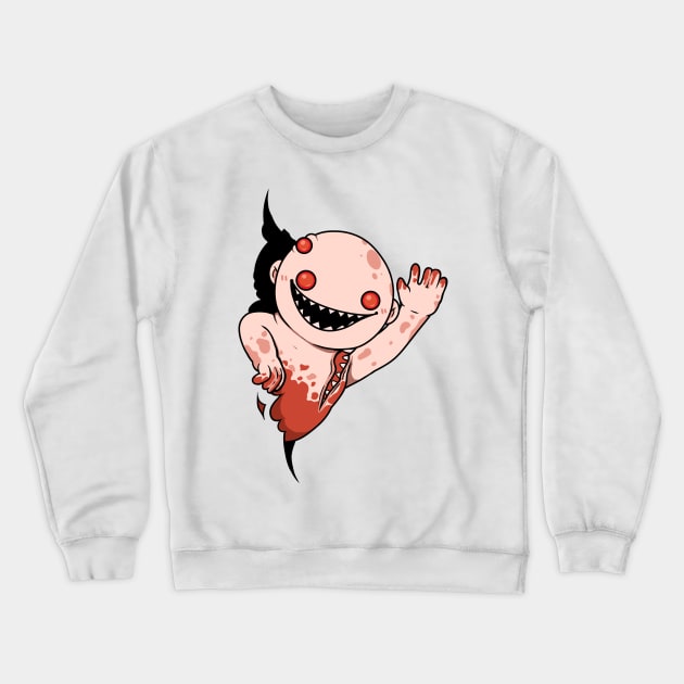 Peek-A-Boo Victor Crewneck Sweatshirt by Pixel Bush